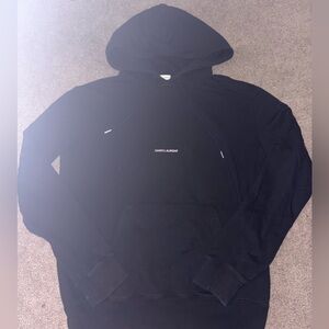 Saint Laurent Classic Black Hoodie